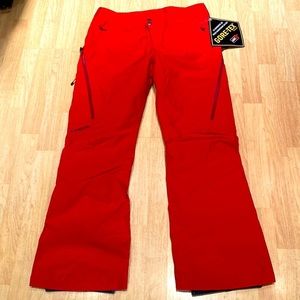 Women’s Patagonia Red Slim Insulated Powder Bowl Pants Size Large